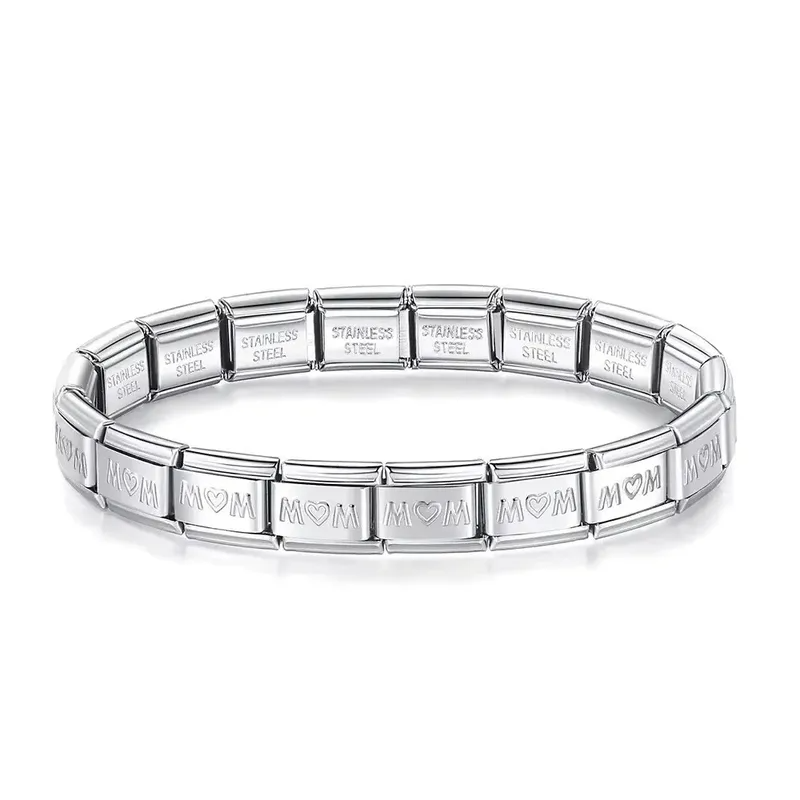 Pulsera italiana "Mom"