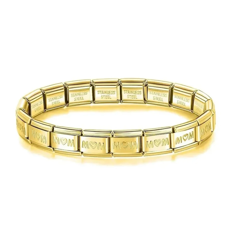 Pulsera italiana "Mom"